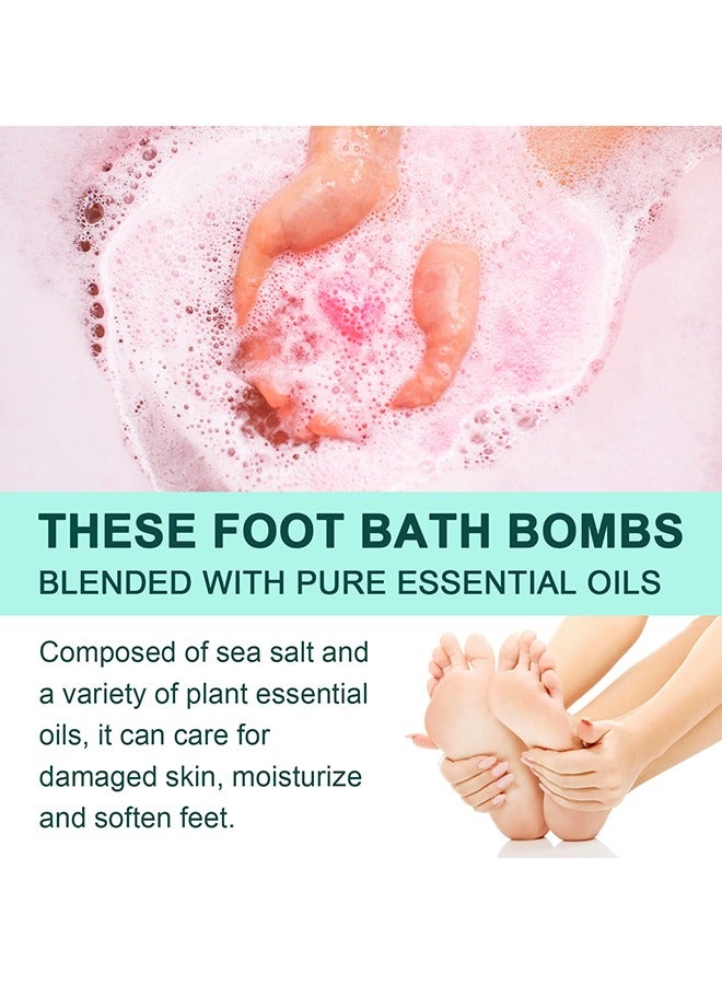 EELHOE 6Pcs Foot Soak Foot Bath Ball - Old Ginger Foot Soak Cold, Dissipate Dampness, Remove Odor, Help Sleep Foot Bath Ball - For Chapped Feet, Cracked, Stubborn Foot Odor Scents - Creative Gifts - Image 5