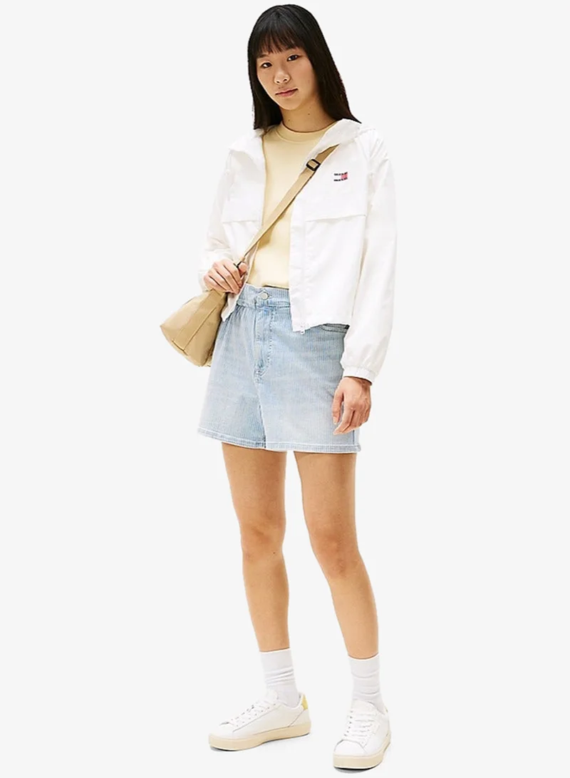 تومي جينز سنيكرز كاب سولي برباط وطراز منخفض