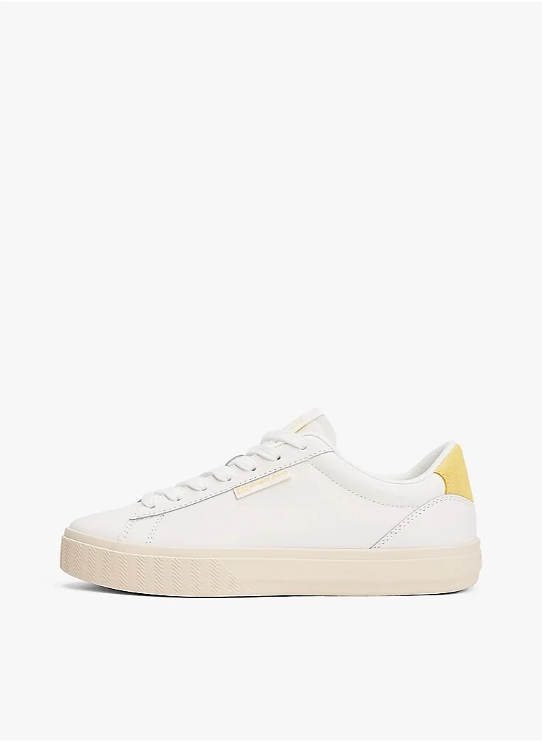 TOMMY JEANS Cupsole Lace Up Low Top Sneakers