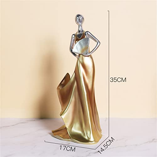 CdyBox Elegant Wine Bottle Holder Ornament Wine Single Bottle Holder Stand Rack (Golden) - Image 2