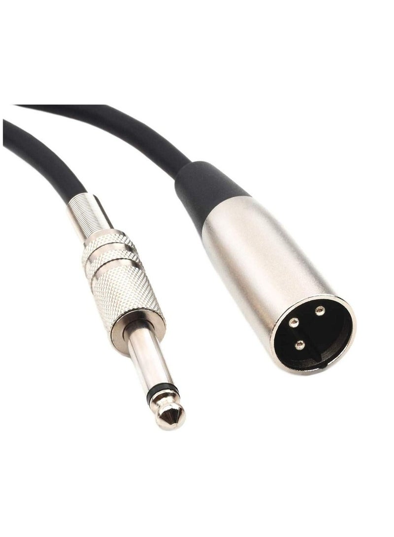 XLR 3Pin Male To 1/4" 6.35mm TRS Male Plug Audio Microphone Cable for Amplifiers Instruments Microphones DJ Equipment Suitable  - Image 5