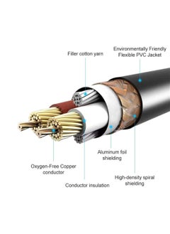 Generic XLR 3Pin Male To 1/4" 6.35mm TRS Male Plug Audio Microphone Cable for Amplifiers Instruments Microphones DJ Equipment Suitable  - Image 3