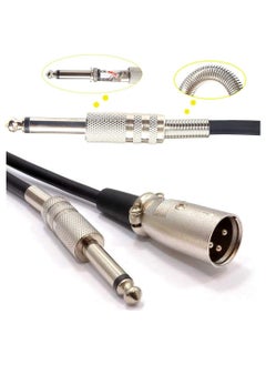 Generic XLR 3Pin Male To 1/4" 6.35mm TRS Male Plug Audio Microphone Cable for Amplifiers Instruments Microphones DJ Equipment Suitable  - Image 4