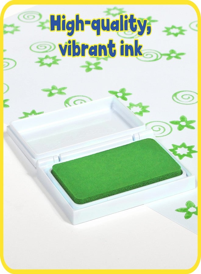 READY 2 LEARN Scented Stamp Pad for Kids | Lime | Green | Washable, Non Toxic Ink Pad for Stamps | Fade Resistant | Decorate Arts and Crafts - Image 4