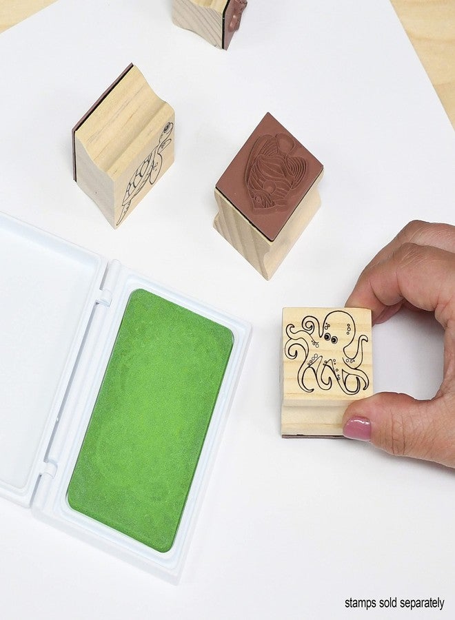 READY 2 LEARN Scented Stamp Pad for Kids | Lime | Green | Washable, Non Toxic Ink Pad for Stamps | Fade Resistant | Decorate Arts and Crafts - Image 2