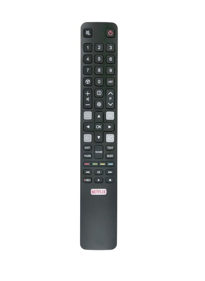 New Replacement Remote Control For TCL Smart, LCD, LED TV's Black