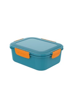 Lunch Box 1.6 liters -Turquoise/Orange