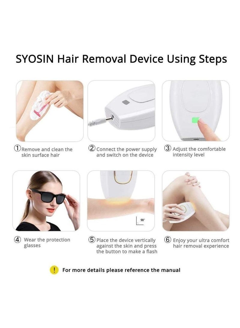 Remover Vacuum- IPL Permanent Hair Removal System, 300,000 - Image 2