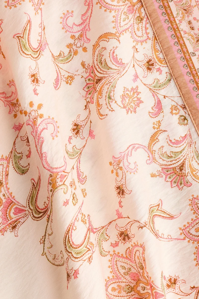 H&M Loose-fit tie-belt dress