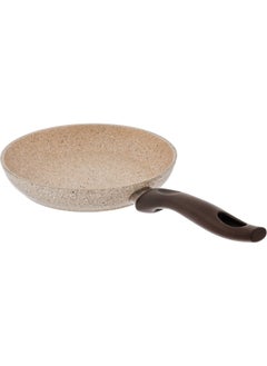 FALEZ Falz Granite Cookware Set With Glass Lid, 7 Pieces, Turkish - Light Brown  - Image 5