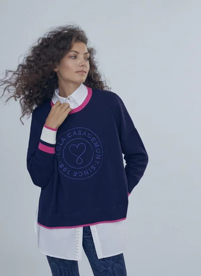 Lola Casademunt Sweater with cuff details