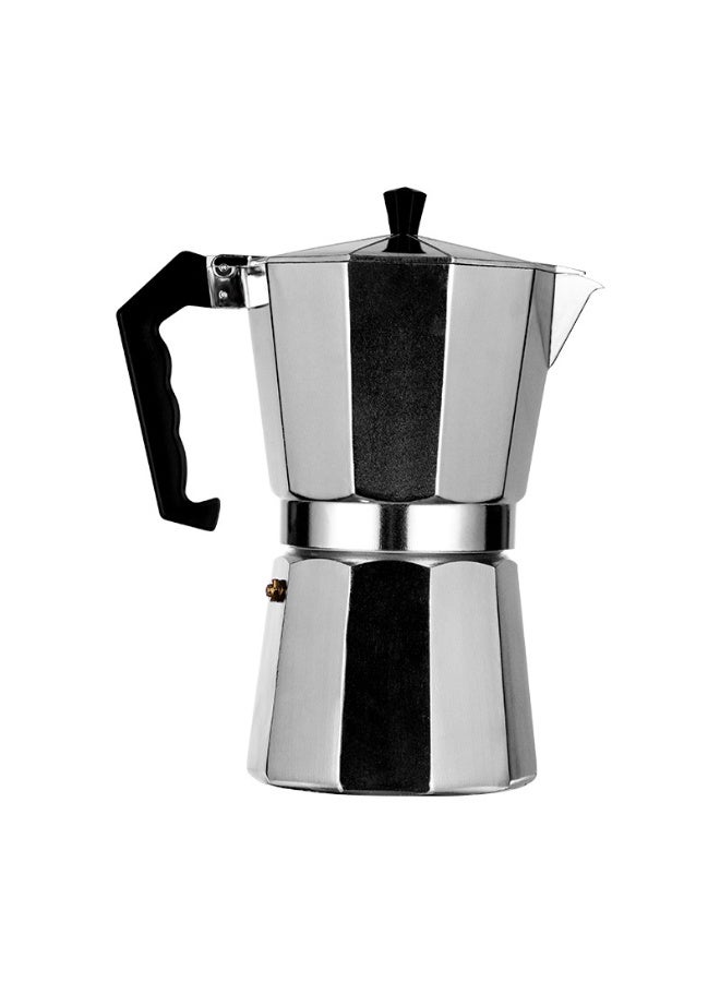 Stovetop Espresso Maker, Aluminum 3-cup Premium Moka Pot for Classic Espresso, Manual Italian Coffee Maker for Home and Camping, Easy to Operate and Quick Cleanup  - Image 1