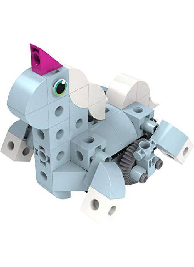 Kids First Robot Safari Introduction To Motorized Machines Science Experiment Kit For Ages 5 To 7 Build 8 Robotic Animals Including A Unicorn Llama Narwhal & More