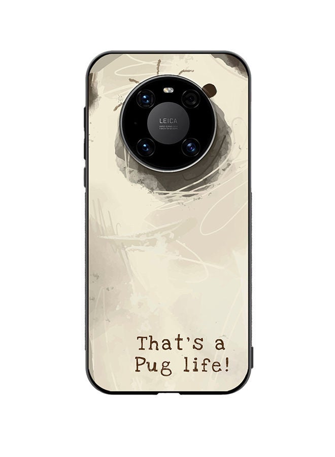VR CREATIVE Protective Case Cover For Huawei Mate 40 Pug Life 1  Design Multicolour - Image 1
