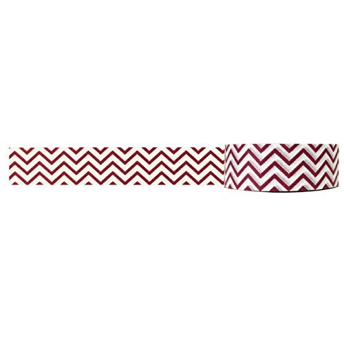 allydrew Decorative Washi Masking Tape, Burgundy Tread - Image 2