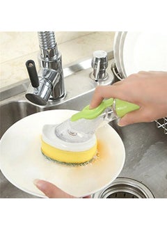 Wishbone Wishbone Soap Dispensing Dishwand, Dish Scrub, Dish Sponge, Dish Cleaner Automatic Liquid Adding  - Image 4