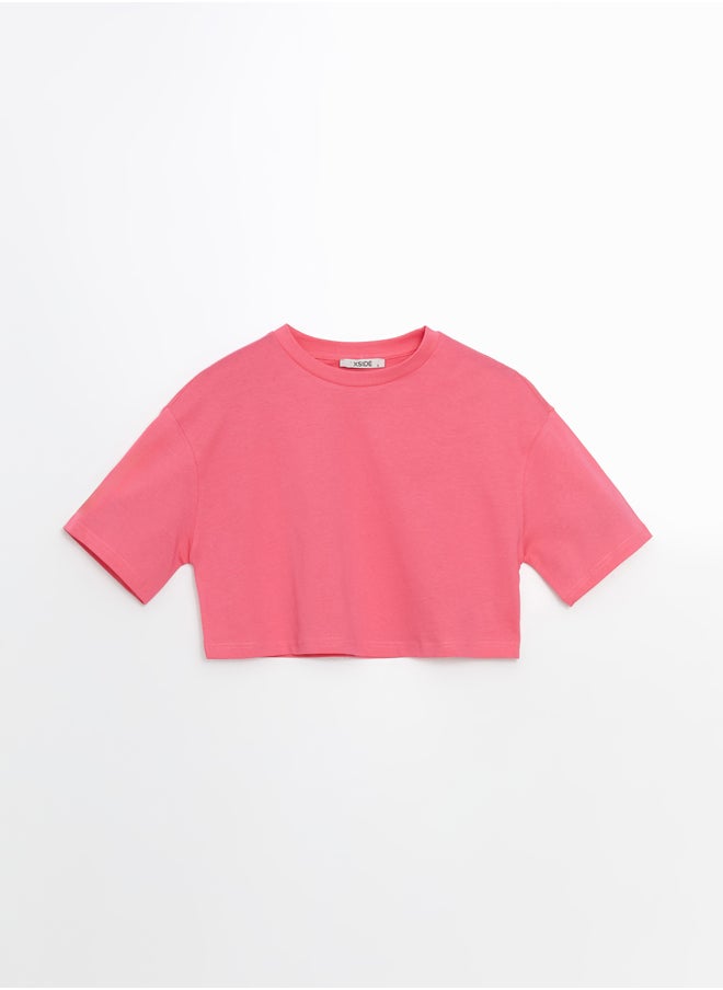 LC WAIKIKI Crew Neck Women's Crop  - Image 1