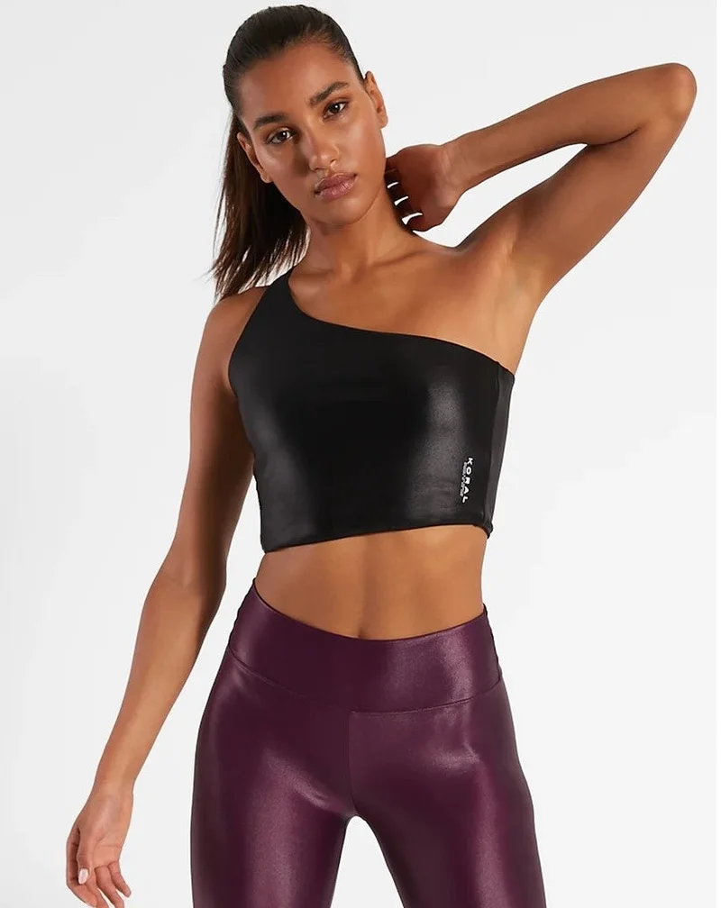 كورال توب أكتيف أتركت إنفينيتي من كورال - أسود