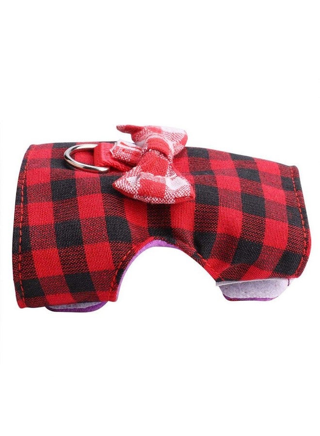 جوتوتوب طقم حزام للحيوانات الأليفة الصغيرة مكون من قطعتين مع عقدة وجرس، سترة مبطنة مريحة لا تسبب الشد، حزام خنزير غينيا ومقود للقوارض والفئران والإغوانا والهامستر (صغير) - Image 3