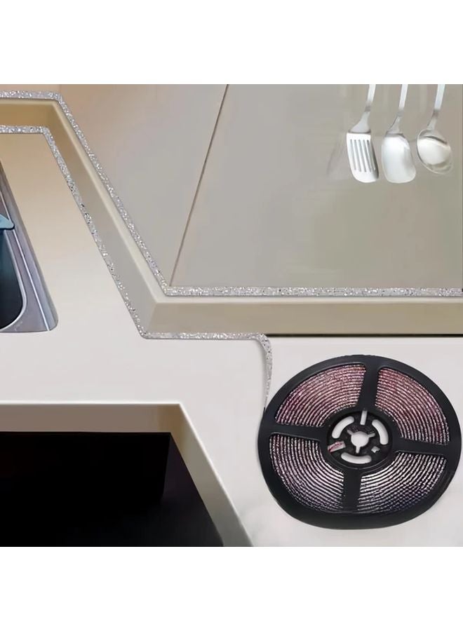 Self Adhesive Seam Tape Silvery 5 Meters Easy Install for Kitchen Living Room Bathroom - Image 4