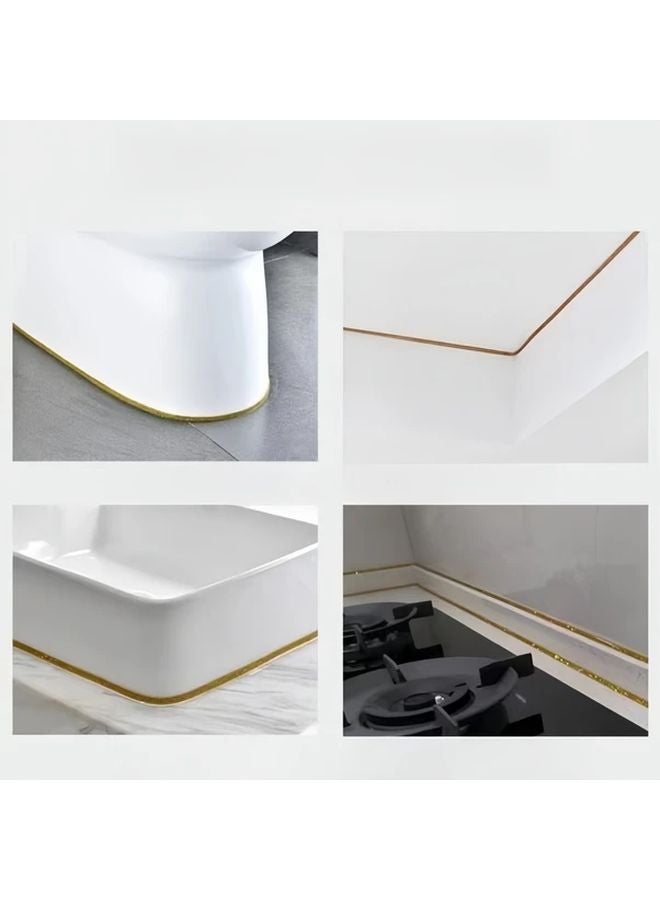 Self Adhesive Seam Tape Silvery 5 Meters Easy Install for Kitchen Living Room Bathroom - Image 5