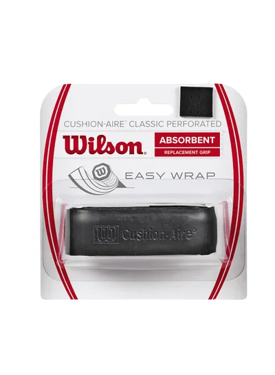 Wilson Cushion-Aire Classic Perforated Replacement Grip - Black