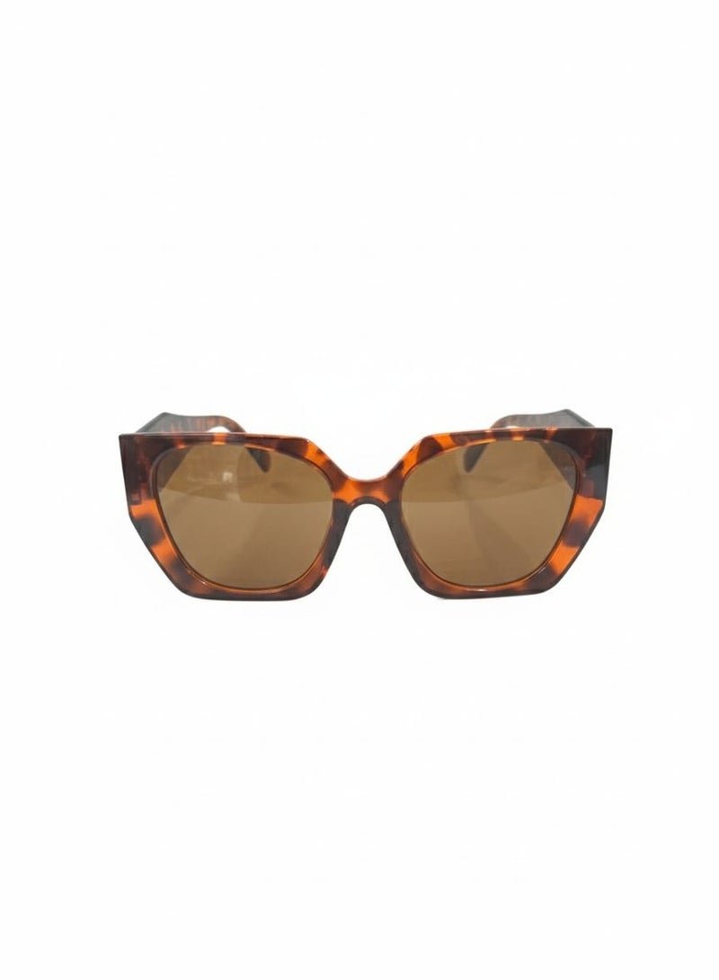 ركس 6 نظارات شمسية نسائية مع اطار بلاستيك خفيفة الوزن 14201 - Image 2