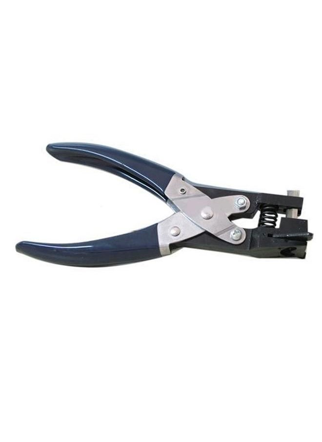 Arabest - Card Slot Hole Puncher Plier Metal Handheld Portable Round Hole Punch Plier for PVC Aluminum R3 - Image 1
