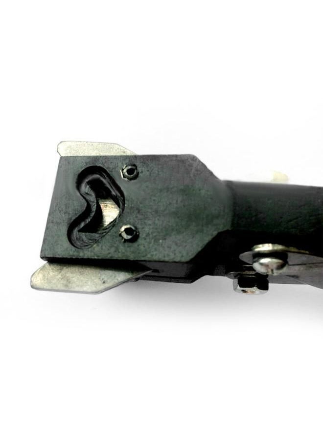 Arabest - Card Slot Hole Puncher Plier Metal Handheld Portable Round Hole Punch Plier for PVC Aluminum R3 - Image 1