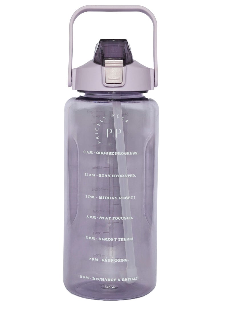 Prickly Pear Purple Tracker 2L Water Bottle & Purple Pouch Bundle - Image 2