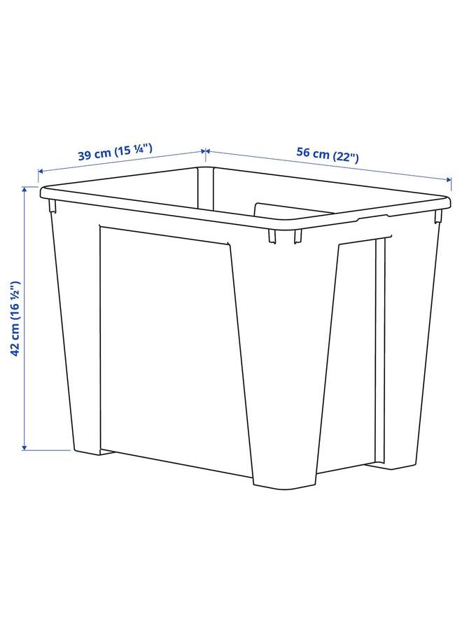 Generic Box, transparent, 56x39x42 cm/65 l  - Image 4
