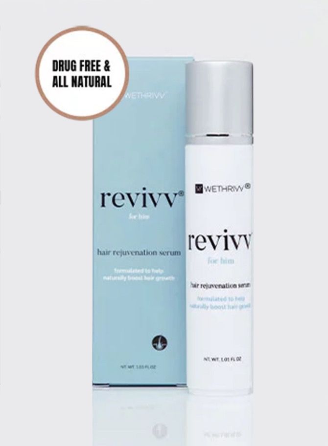REVIVV Hair topical serum for him - Image 1