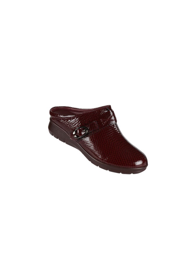 Michelle Morgan 092-2431 Michelle Morgan Ladies Clogs 18397-224 Bordo  - Image 1