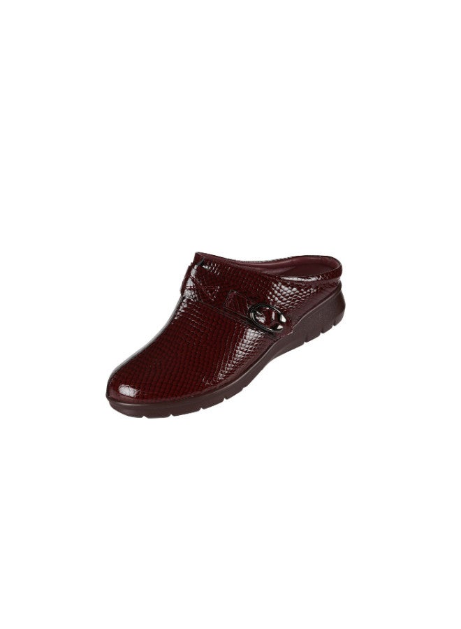 Michelle Morgan 092-2431 Michelle Morgan Ladies Clogs 18397-224 Bordo  - Image 3