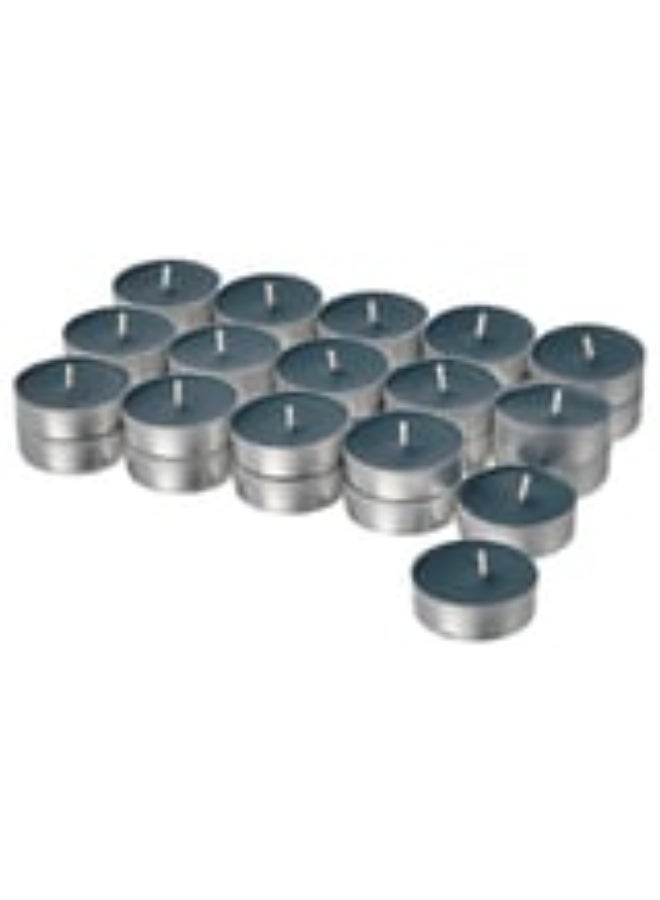 Aeekkya IKEA Scented Tealight Candles Vetiver and Geranium – Turquoise/Black – Pack of 30 Pcs (3.5 Hours Burn Time - Image 1