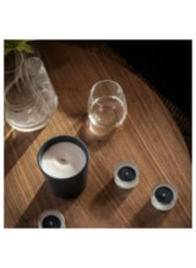 Aeekkya IKEA Scented Tealight Candles Vetiver and Geranium – Turquoise/Black – Pack of 30 Pcs (3.5 Hours Burn Time - Image 4