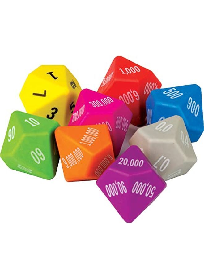 Teacher Created Resources Place Value Dice 8Pack - Image 1