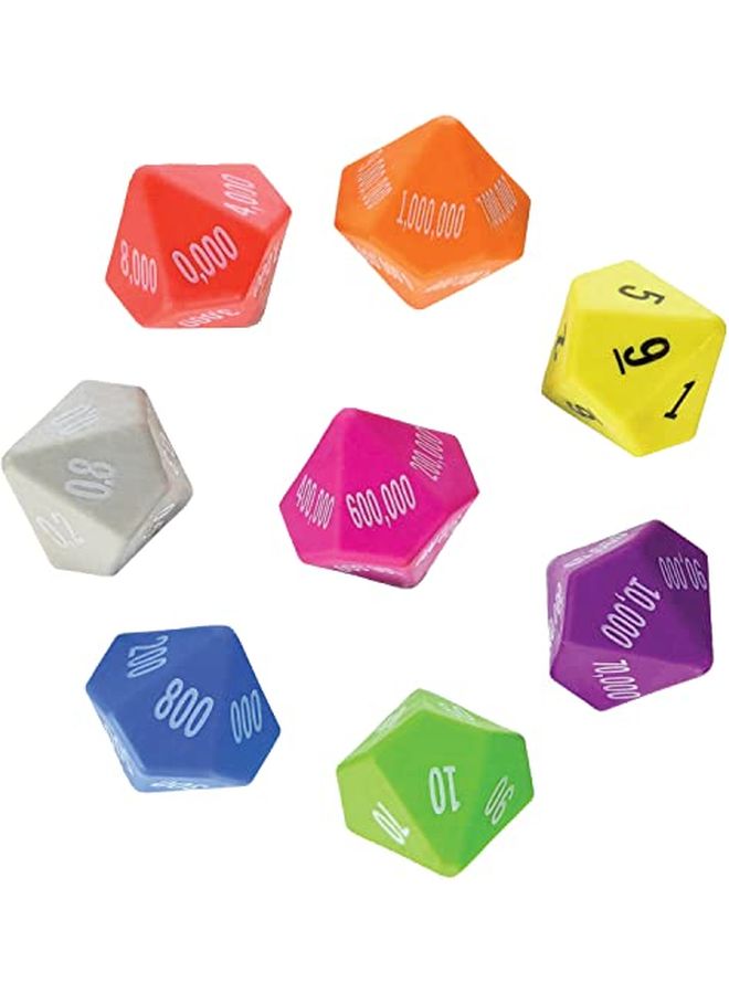 Teacher Created Resources Place Value Dice 8Pack - Image 2