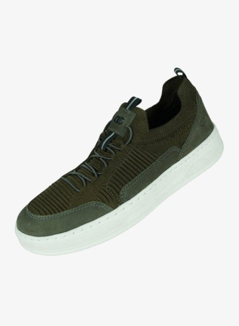 DEMOCRATA 032-120 Democrata Mens Sneakers 122111-006 Olive - Image 3