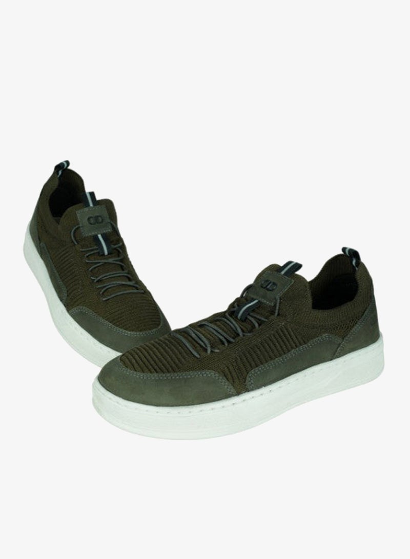 DEMOCRATA 032-120 Democrata Mens Sneakers 122111-006 Olive - Image 2