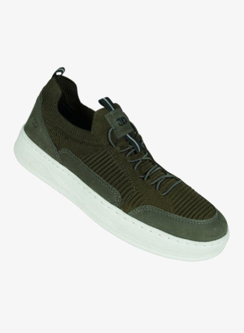 DEMOCRATA 032-120 Democrata Mens Sneakers 122111-006 Olive - Image 1
