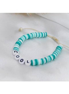 Slons Aksesuar Slons Accessories Fimo Bracelet Cool Written  - Image 1