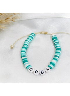 Slons Aksesuar Slons Accessories Fimo Bracelet Cool Written  - Image 3