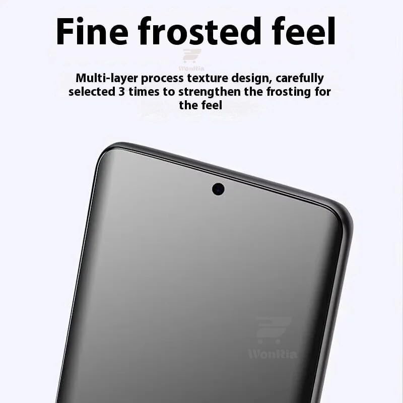 WonRia ® Pack 1 - Matte Screen Guard Protector Compatible with Vivo T4R 5G Unbreakable Membrane | Flexible TPU Matte Film | Edge to Edge Installation Kit | Transparent - Image 3