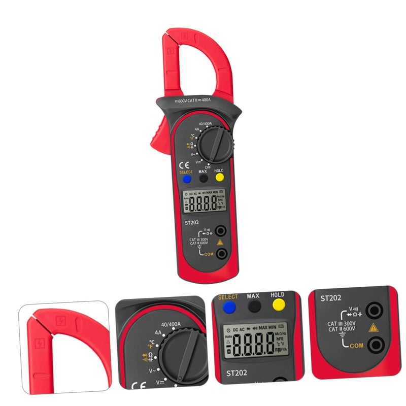 Clamp Multimeter Professional Voltage Tester/Measurement Easy to Use Compact Pouch - Image 3