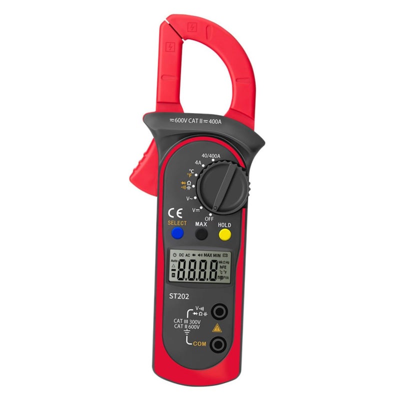Clamp Multimeter Professional Voltage Tester/Measurement Easy to Use Compact Pouch - Image 1