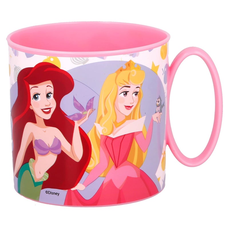 STOR Disney Princess Reusable Plastic Microwave Cup 9oz