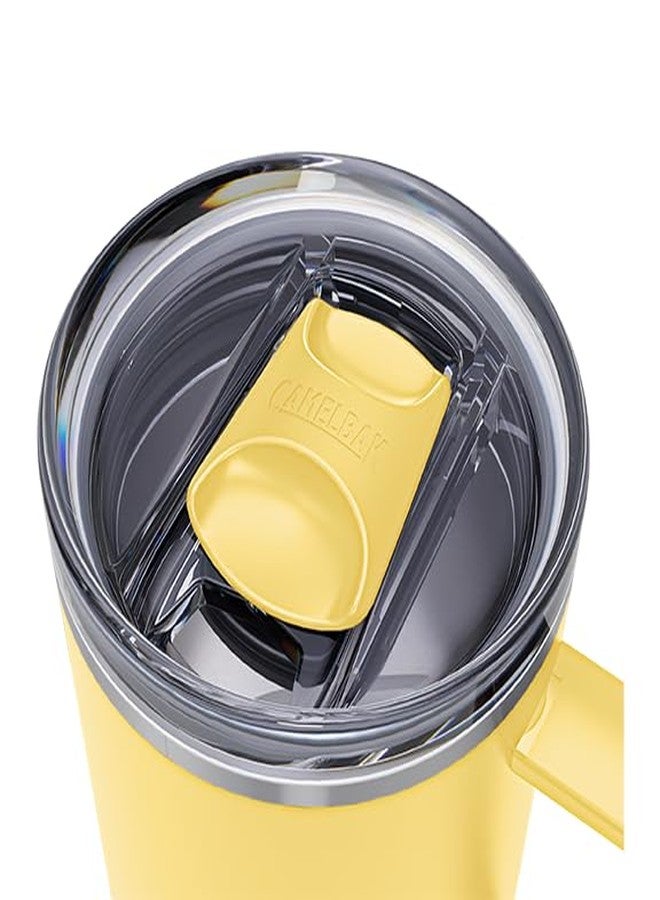 CamelBak Thrive Drinkware Insulated Stainless Steel Mug Yellow Bloom, 32oz - Image 4