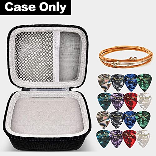 PAIYULE Guitar Pick Holder Case for Fender/for Dunlop/for D'Addario/for Jim Dunlop/for ChromaCast/for UNLP MUSICAL INSTRUMENT Guitar Accessories, All Size Picks Storage Pouch Box-Bag Only-balck - Image 2