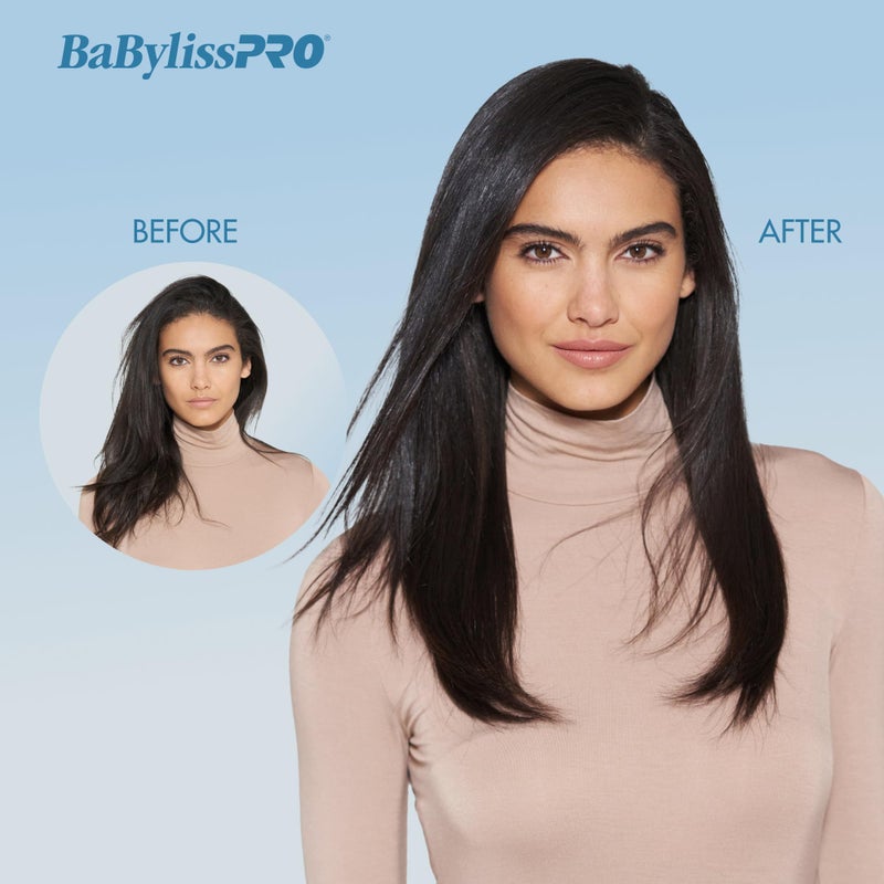 BaBylissPRO مكواة شعر بايبيليس برو نانو تيتانيوم المسطحة ، 1/2" مكواة شعر رفيعة للغاية لنتائج صالون احترافية وجميع أنواع الشعر - Image 5